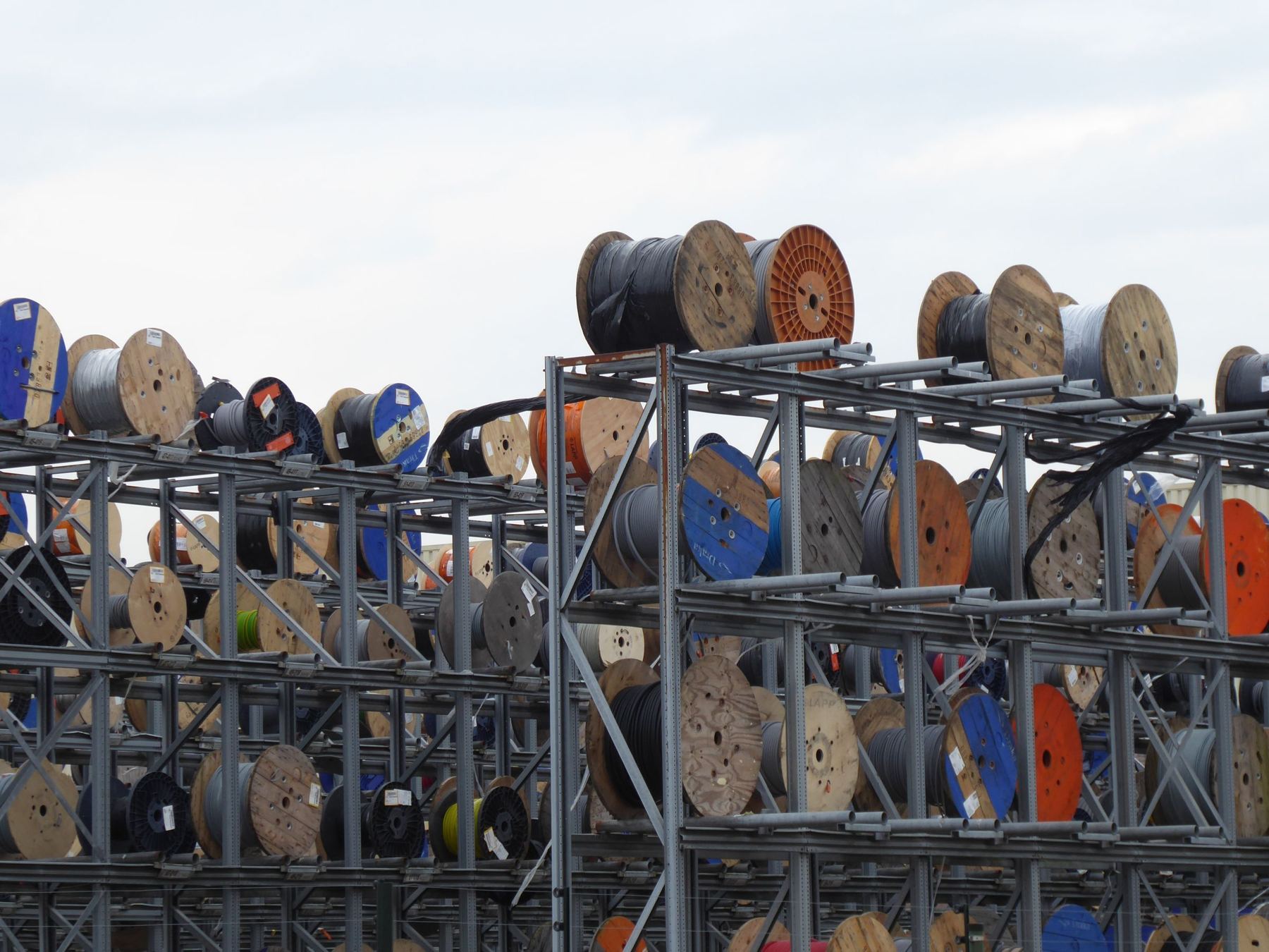Industrial cable reels